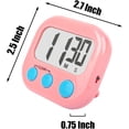 thumbnail image 3 of Classroom Timers for Teachers Kids Large Magnetic Digital Timer 2 Pack, 3 of 7