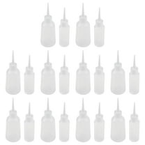 20 Pcs Small Sample Bottle Pointed Glue Bottles Easy Squeeze
