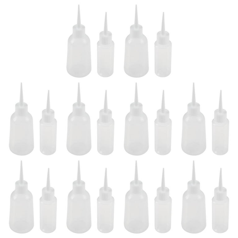 Frcolor Bottles Squeeze Bottle Glue Clear Applicator Pigments Liquid  Dispenser Ink Painting Dispensing Mini Small Tip Needle 