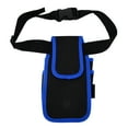thumbnail image 3 of Tool Pouch Waist Bag, Mini Multiple Pockets 600D Oxford Tool Pocket Pouch Large Opening  For Maintenance Work Blue Edge, 3 of 8