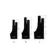thumbnail image 2 of Artist Glove XP-PEN Professional con 2 dedos para tableta de dibujo, 2 of 5