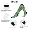 thumbnail image 5 of Sikiie Colourful Tie Dye 1 Pairs Compression Socks for Men and Women 15-20 mmHg Running Support Socks, 5 of 7