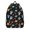 Astronaut and Planet, variant on Astronaut and Planet Black Pattern Backpack for School, Cute School Bag with Adjustable Shoulder Straps and Padded Back, 15.7"x11.8"x5.5"