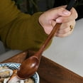 thumbnail image 7 of Household Teak Cooking Spoon, Wooden Spoon, Mixing Spoon Handcraft from Tea, 7 of 7