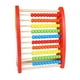 thumbnail image 2 of Ábaco de madera para niños, juguetes de matemáticas, cuentas para contar, contadores educativos de matemáticas, Rojo, 2 of 9