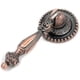 thumbnail image 2 of Set of 4 Antique Furniture Knobs Vintage Zinc Alloy Cabinet Drawer Door Handles with Screws Diameter 28mm Red Bronze, 2 of 5
