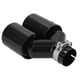 thumbnail image 5 of Punta de Escape Trasero, Puntas de Escape de Entrada de 63 mm de 63 mm de acero inoxidable fibra de carbono garganta de fibra de fibra de carbono dual dual de 93 mm para diy automático, 5 of 7