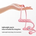 thumbnail image 4 of LACKUST Open Ear Wireless Bluetooth Headphones,Clearance Noise Cancelling Bluetooth Headphones for Kids,Sweatproof Sports Headphones with Mic,Pink, 4 of 7