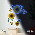 thumbnail image 6 of Butterflys Luminous Wall Stickers, Removable Self-Adhesive, Flower Living Room Decoration, PVC Material, Glow in Dark, Children's Room Nursery, Easy to Apply, Inspirational Quote, 6 of 8