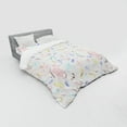 thumbnail image 3 of Ambesonne Pastel Bedding Set 3 Pcs, Colorful Vivid, Twin XL, Multicolor, 3 of 3