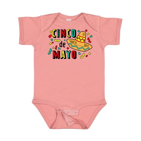 

Inktastic Happy Cinco De Mayo-sombrero Gift Baby Boy or Baby Girl Bodysuit