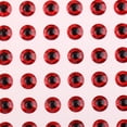 thumbnail image 3 of 100 Uds Ojo de Señuelo , Ojoe Señuelo Holográficos 3D, Fabricación de Bricoje , Materiales para Atar Moscas, Manualidade rojo Macarena Ojos del señuelo de la pesca, 3 of 8