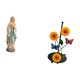 thumbnail image 5 of Estatua,Estatua de la Virgen María Figura Colección Religiosa,Resina y figura de dama,Soporte de papel higiénico,Soporte de papel de cocina con forma de girasol para encimera, 5 of 8