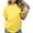 Yellow, variant on Ladies Fashion Casual with Solid Color T Shirt Loose Top Womens Long Sleeve Cold Gear Casual Shirts for Women Womens Solid T Shirts Womens Long Sleeve Compression Shirt Long Sleeves Women