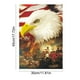 thumbnail image 3 of 4 de Julio Decoraciones Al Aire Libre Patriot Jardín Bandera de Doble Cara Bandera Americana 4 de Julio Día de la Independencia Decoración de la Casa de Campo de la Familia 12x18 Pulgadas, 3 of 6