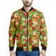 thumbnail image 3 of Chaqueta con cremallera y estampado 3D de frutas y verduras de colores para hombre, sudadera vegana, camisetas de manga larga, chaquetas bomber de calle, 3 of 4