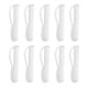 thumbnail image 2 of Peine para peinado con dientes anchos, 10 Uds., peine de peluquería antiestático redondeado suavemente con mango hueco ergonómico, 2 of 8