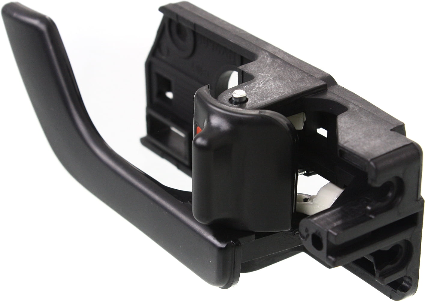 Interior Door Handle Compatible with 2003-2008 Hyundai Tiburon Front, Right Passenger Black