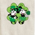 thumbnail image 3 of Disney - Mickey Minnie Shamrock - Toddler And Youth Crewneck Fleece Sweatshirt, 3 of 5