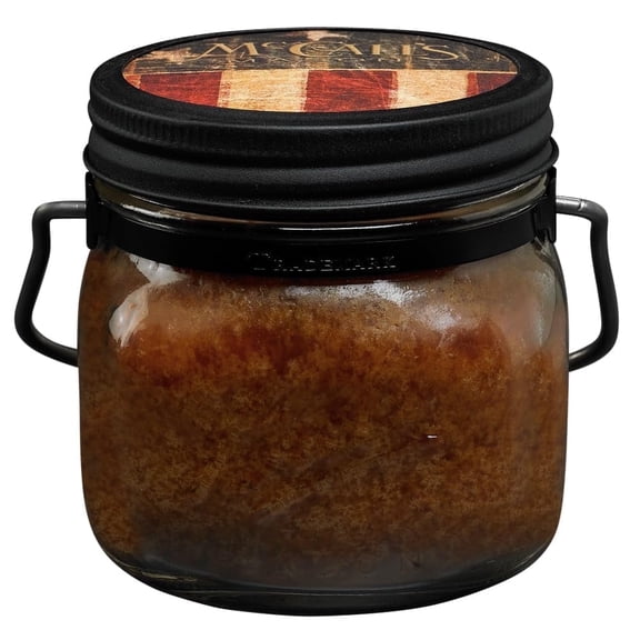McCall’s Candles | S'mores | 16 oz Two-Wick Scented Candle | USA-Poured | Vintage Mason Jar | Toasted Marshmallow, Chocolate & Graham Fragrance