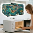 thumbnail image 3 of FOR U DESIGNS Boho Mandala Butterfly Pattern Microwave Oven Cover Wear-Resistan Microwave Oven Folding Covers Dust-Proof Kitchen Appliance Covers (18.25" W x 14.5" D x 11" H)-S, 3 of 8