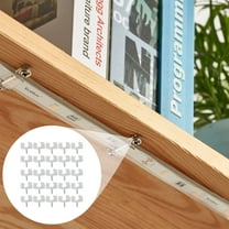 TOYMYTOY 100 Pcs Mounting Clips For Led Strip Lights Waterproof Fixation For Outdoors