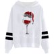 thumbnail image 1 of WILLBEST Sudadera con Capucha Sudadera con Capucha y Cordón con Estampado Navideño Informal para Mujer Grande, 1 of 3
