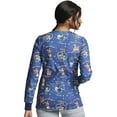 thumbnail image 3 of Dickies Prints Warm Up Scrubs Jacket for Women Snap Front Warm-Up DK306, 3 of 7