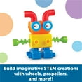 thumbnail image 3 of Learning Resources 1-2-3 Build It! Robot Factory -  Building Toys, Engineering, Ages 2+, 3 of 7