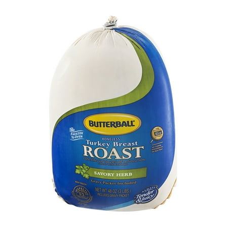 Frozen Butterball Savory Herb Boneless Turkey Breast Roast, 48 oz