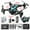 Black, variant on MXTPOV FPV Drone with ESC Dual Camera, Brushless Motor Drone with Obstacle Avoidance, Foldable RC Quadcopter Drone with Optical Flow Positioning