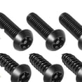 thumbnail image 6 of Baoblaze Plate Screws Set Car Tag Bolts Fastener Caps Plate Fasteners Black, 6 of 7
