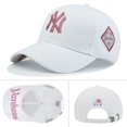 thumbnail image 1 of ¡Novedad de 2022! Gorra de béisbol para deportes al aire libre con letras bordadas ajustables para hombre y mujer, gorras de hip hop, gorro SBW7 Gao Jiahui unisex, 1 of 2