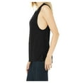 thumbnail image 3 of Yellow Rooster Women's Flowy Scoop Muscle Tank Black Small, 3 of 4