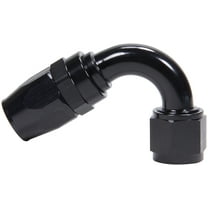 Hose End 120 Degree -10 Black