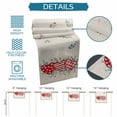 thumbnail image 6 of Valentine's Day Table Runner 72 Inches Long Farmhouse Dress Scarves, Red Love Heart Eucalyptus Beige Burlap Dining Tablerunner for Coffee Table/Kitchen Island/Party Décor, 13" x 72", 6 of 8
