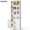 White-Cabinet, variant on Asofer Bookshelves and Bookcases with Adjustable Shelves, Wall Shelf Organizer Display Stand for Home, Office, Study
