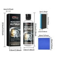 thumbnail image 3 of Cadorn Car Headlight Restoration Polish, Headlight Lens Cleaner & Scratch Remover, UV Protection Polishing Liquid for Yellowed, Oxidized Headlights, 3 of 9