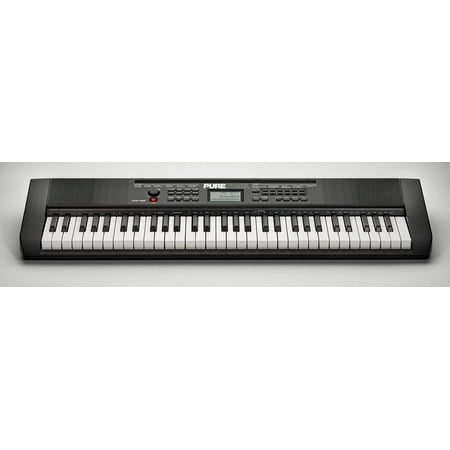 Hal Leonard - Portable Learn to Play Keyboard Kit with 61 Keys - Black