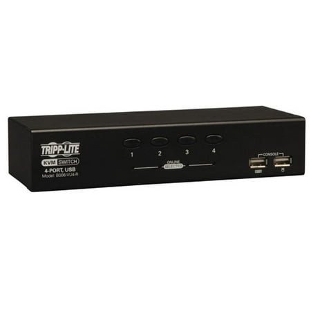 Tripp Lite B006-VU4-R 4 Port USB KVM Switch