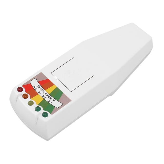 Geiger Counter Nuclear Radiation Detector, Professional High Accuracy Radioactive Tester With Indicator Light Alarm, Portable Handheld Household Radiation Marble Dosimeter