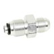 thumbnail image 1 of An6 Male To 5/8" Npt Male Union Car Flare Reducer Hose Fitting Adapter Connector, 1 of 5