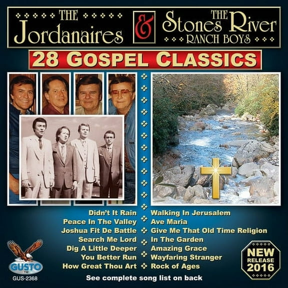 The Jordanaires - 28 Gospel Classics - Christian / Gospel - CD