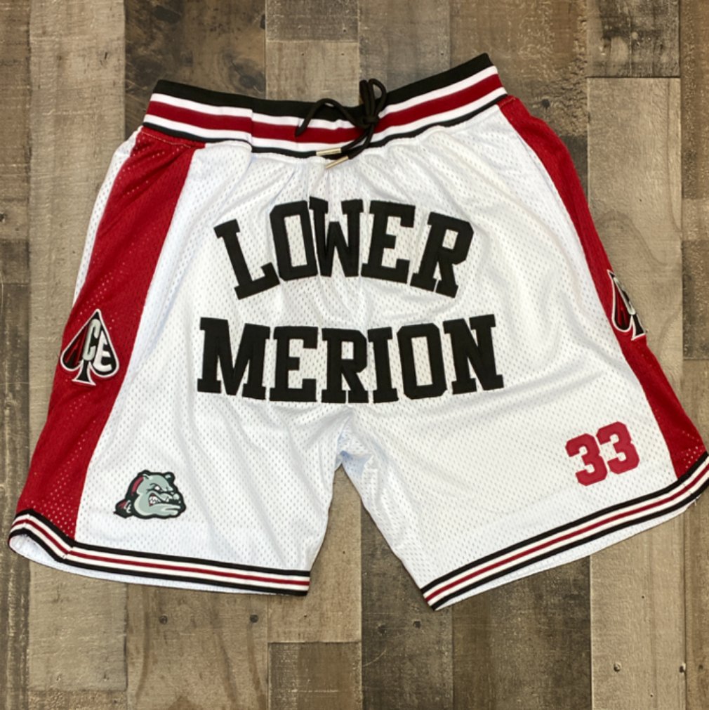 KOBE BULLDOGS WHITE SHORTS 