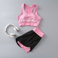 thumbnail image 6 of Female Push Up Padded Yoga CropTops Breathable Shockproof Workout Gym Running Bra Solid Color Fitness Yoga Athletic Vest, 6 of 24