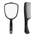 Nyidpsz 5Pcs Hair Comb Hair Styling Set Ladies Hair Care Comb Mirror and Holder Stand Hair Care
