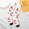 thumbnail image 4 of Daiia Sports Socks Gnome With Love Letter Printed Novelty Crew Socks for Men Women Knee High Socks Cotton Socks Soft & Breathable Support Unisex Socks, 4 of 9