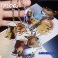 thumbnail image 3 of Steve Cute cheems Pet Llavero 4-5CM Acrílico Colgantes Regalo De Cumpleaños D Hebilla Shiba Inu Bolsa Charm, 3 of 4