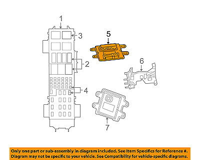 Jeep CHRYSLER OEM 2006 Grand Cherokee 4.7L Fuse Relay-Control Module 4692024AL - Walmart.com