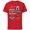 Red, variant on Star Wars The Mandalorian Grogu Love Makes Everything Better - Short Sleeve Cotton T-Shirt for Adults - Customized-Black